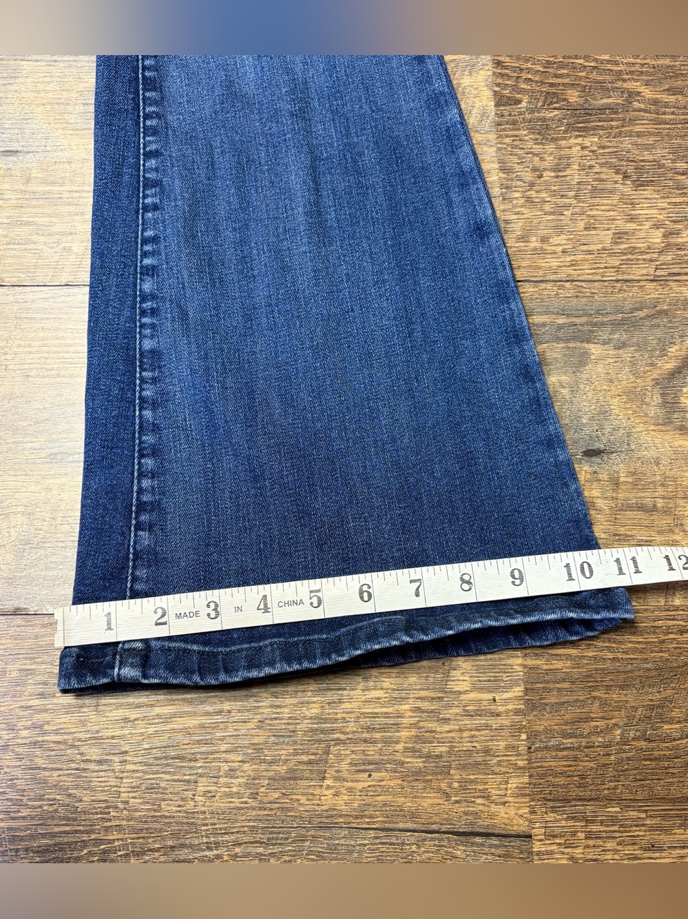 Free People We the Free Jayde Flare Ultra High Rise Jeans Womens 27x31 Boho - Picture 3 of 12